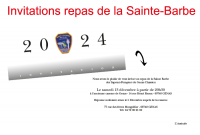 AGB Invitation Sainte-Barbe pompiers