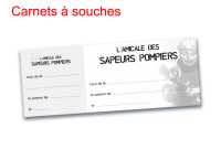 AGB carnets à souches pompiers