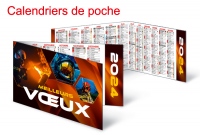 AGB calendriers de poche pompiers